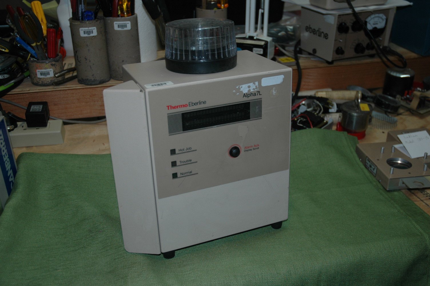 Eberline Alpha-7L Alpha Particulate CAM with Amphenol Connections