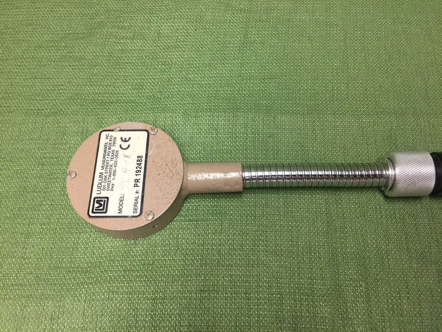 Ludlum 44-9-18 Extended Reach A/B/G GM detector