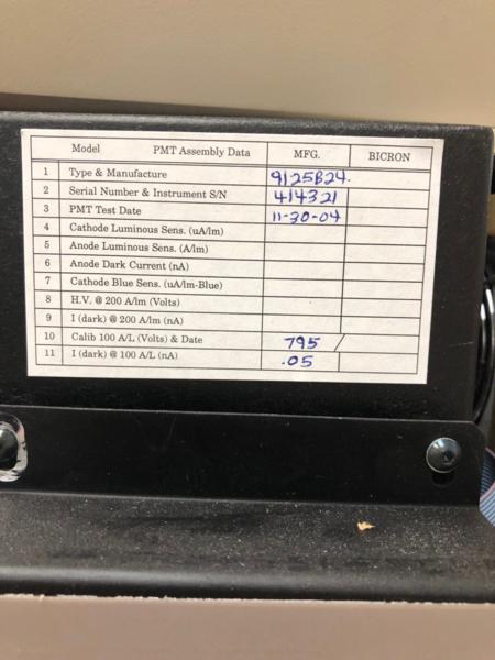 Harshaw 3500 TLD Reader