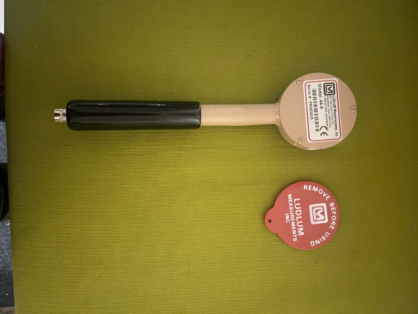 Ludlum Model 44-9 with "C" Connection and Dose Compensation Filter - Like new condition