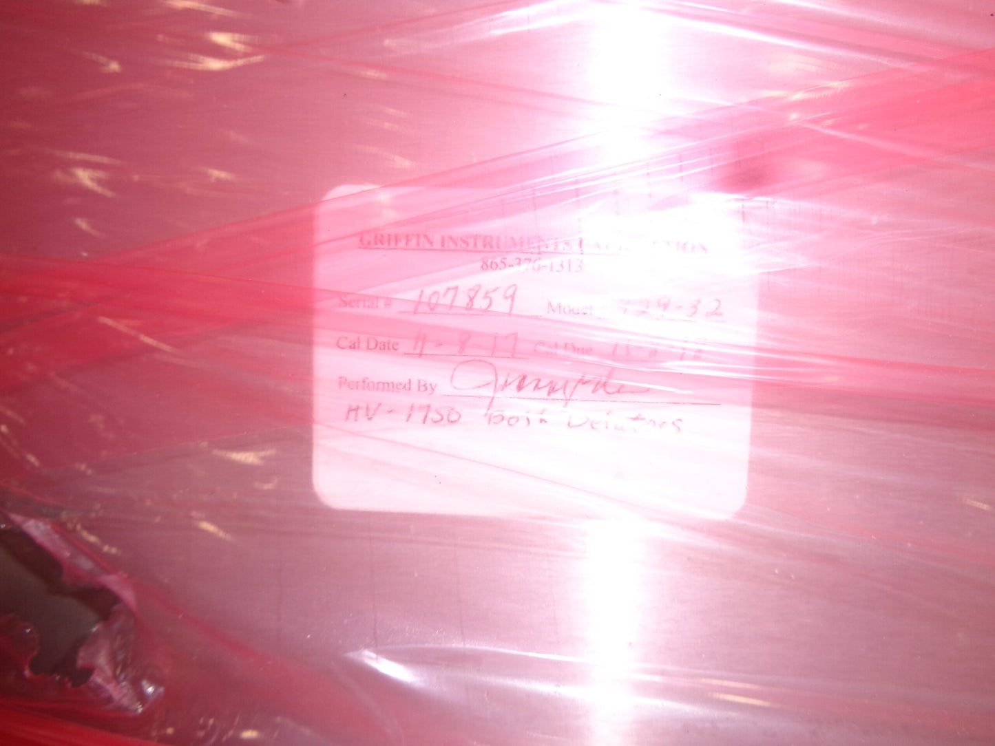 Ludlum Model 329-32 Laundry Contamination Monitor