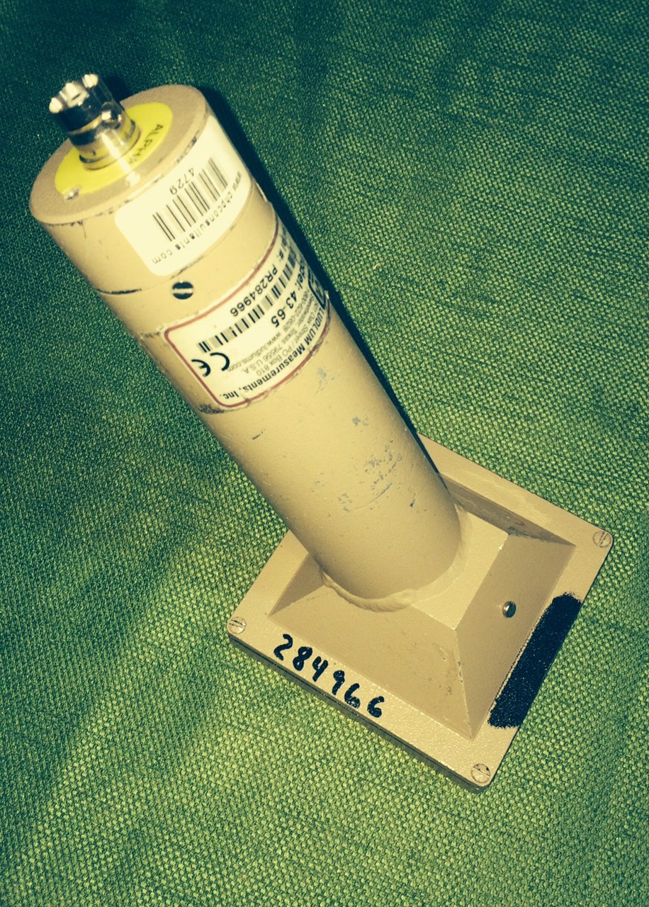 Ludlum Model 43-65 50 cm2 Alpha Scintillator (square)