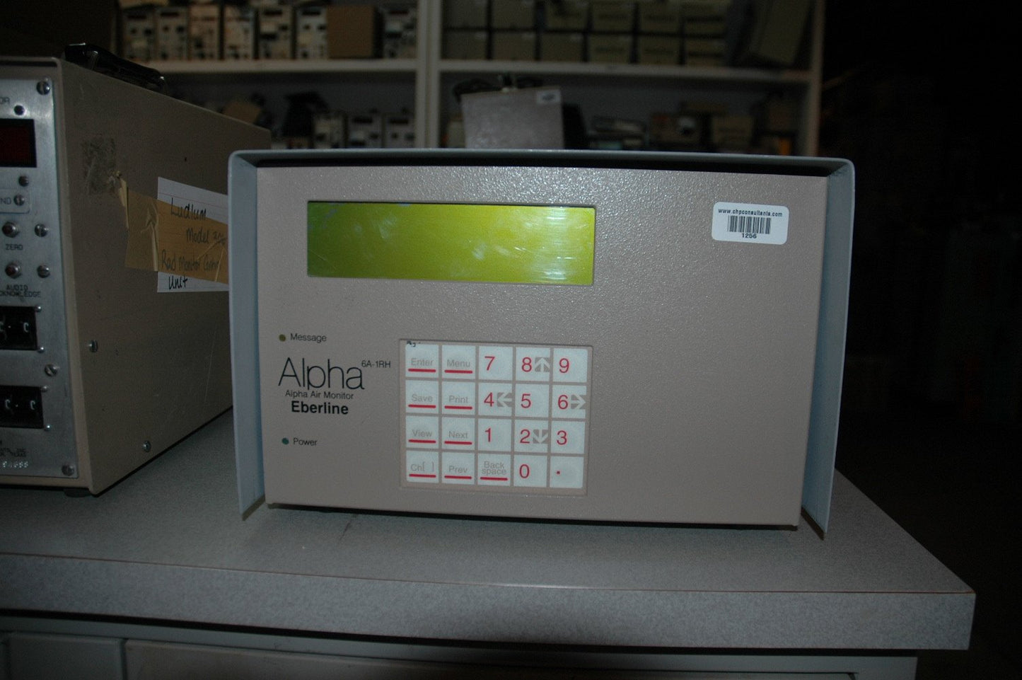 Eberline ALPHA6A-1 Alpha Continuous Air Monitor - USED