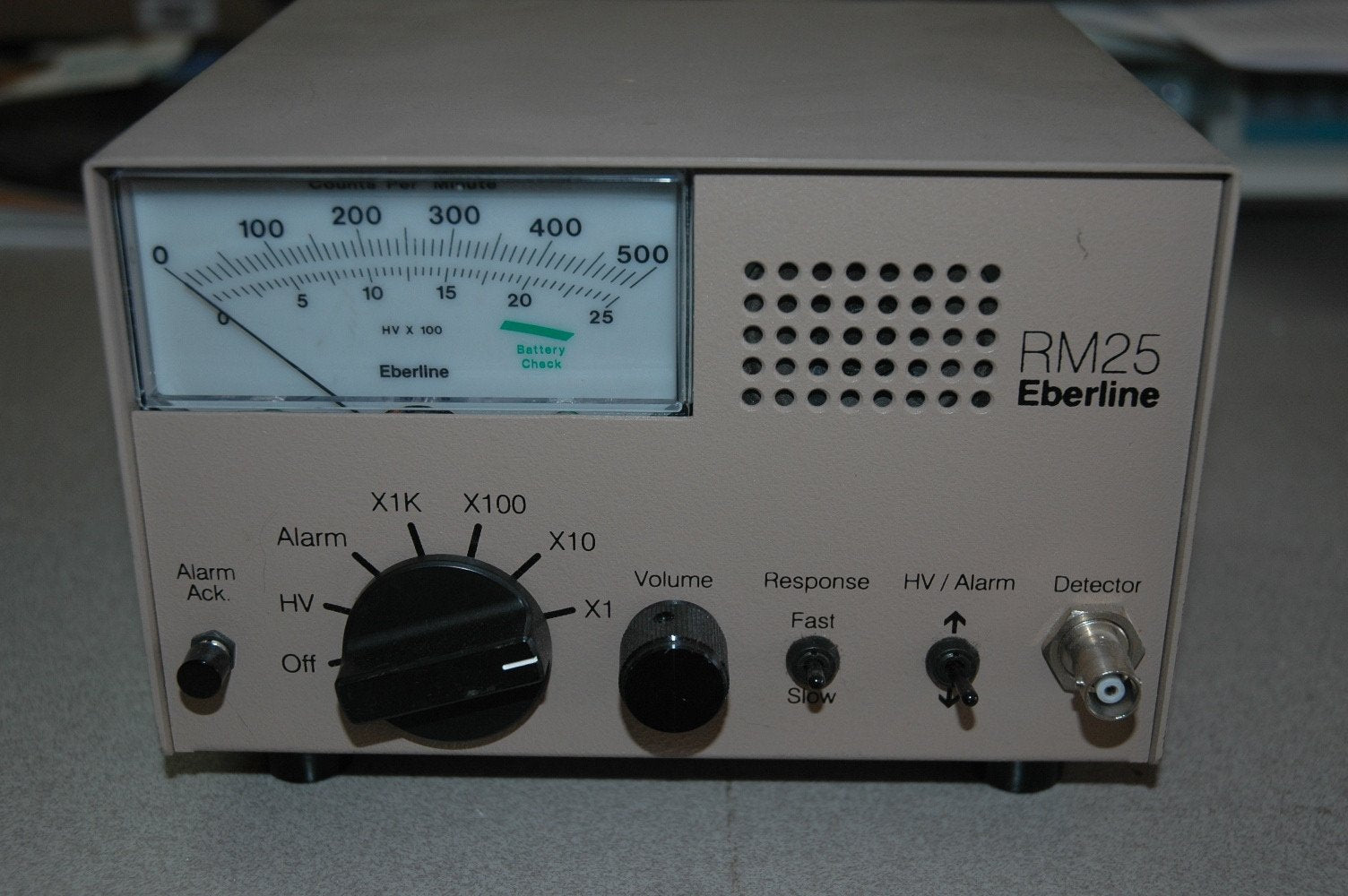 Eberline RM-25 Radiation Monitor - USED