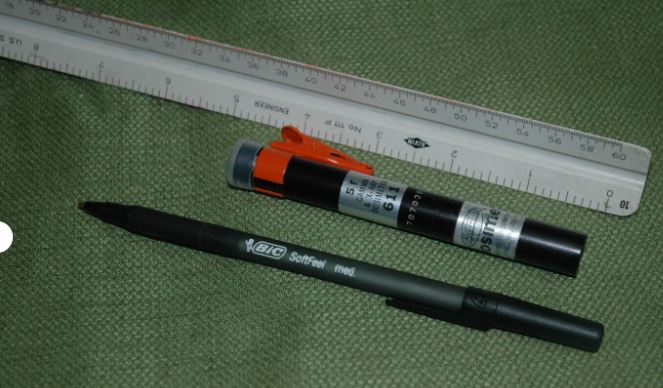 Lot of 5 0-5 R Gamma x-ray pocket dosimeter Dosimeter Corp Model 611