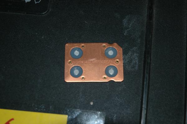 Harshaw 7776H Cu,P doped LiF cards. 4-element TLD cards sensitive down to 1 mrem