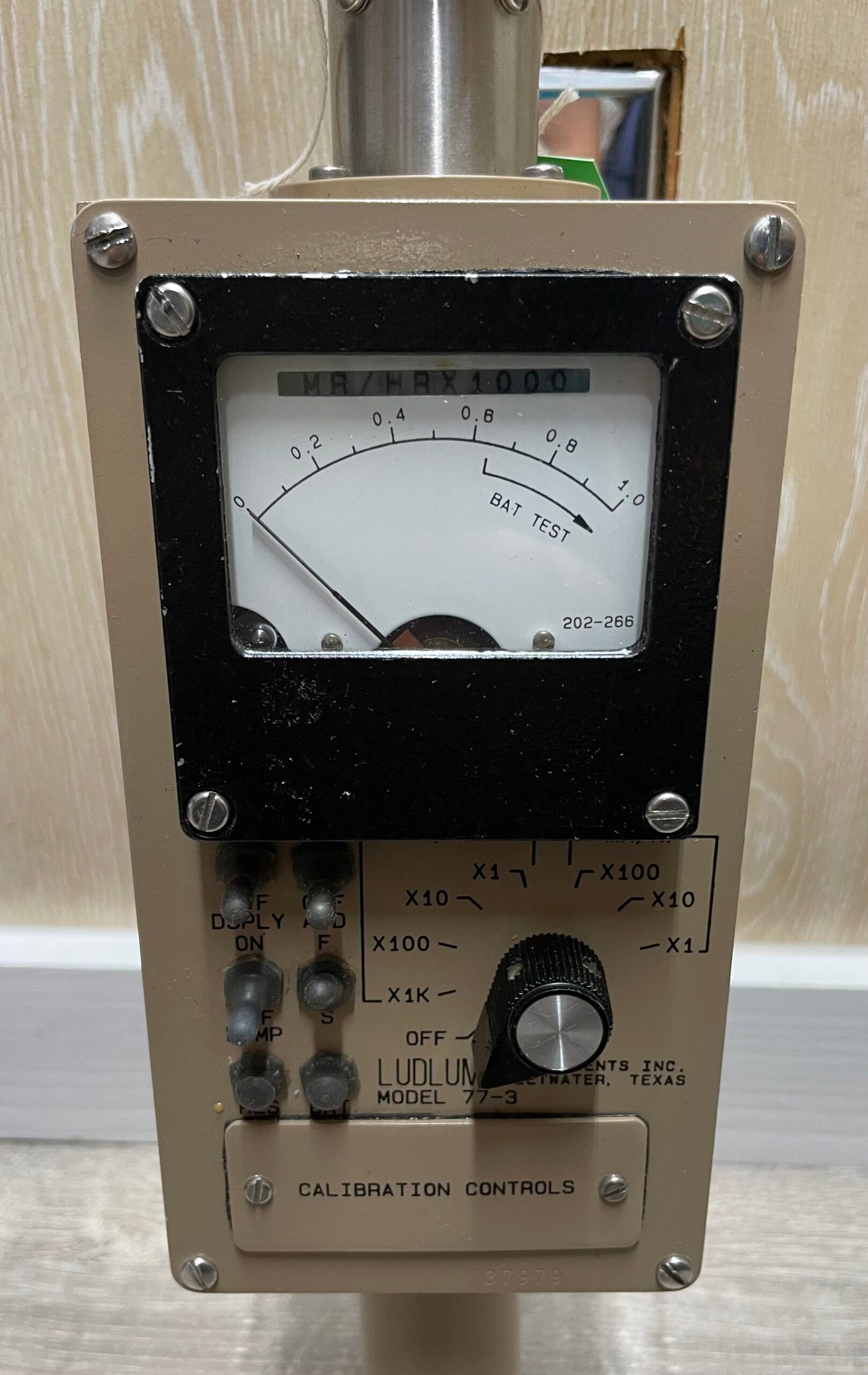Ludlum Model 77-3 Stretch Scope, All calibrated until 02/2025