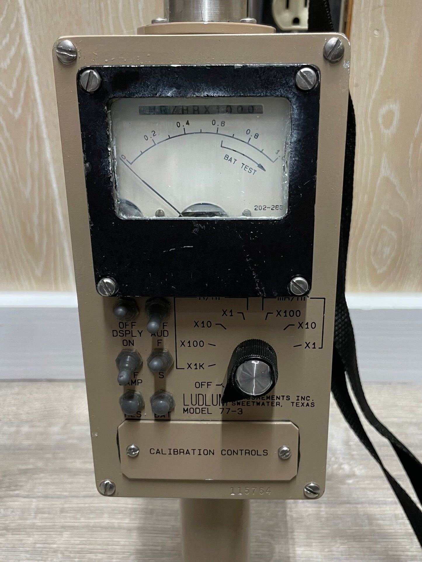 Ludlum Model 77-3 Stretch Scope, All calibrated until 02/2025