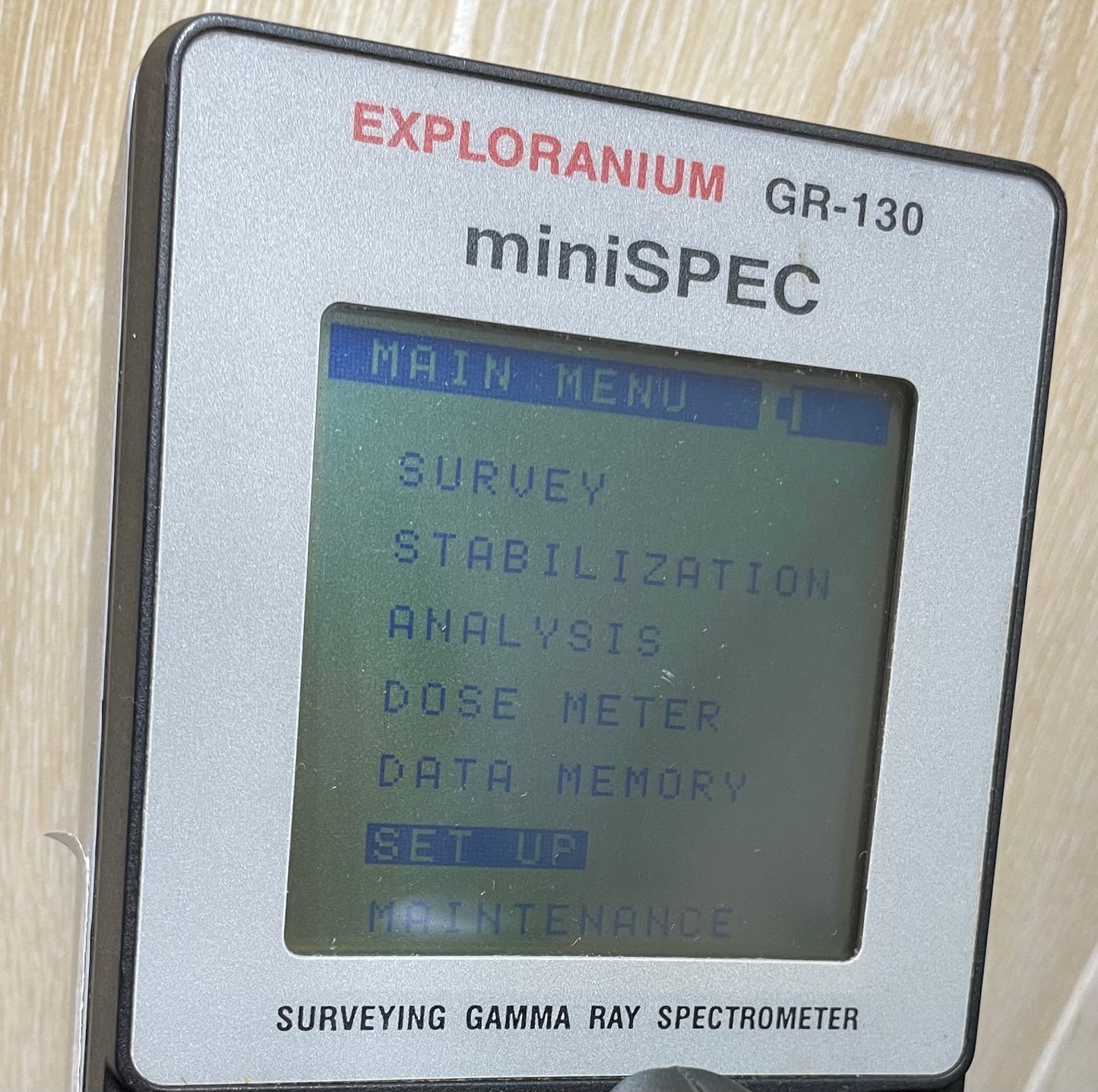 Exploranium GR-130 MiniSpec