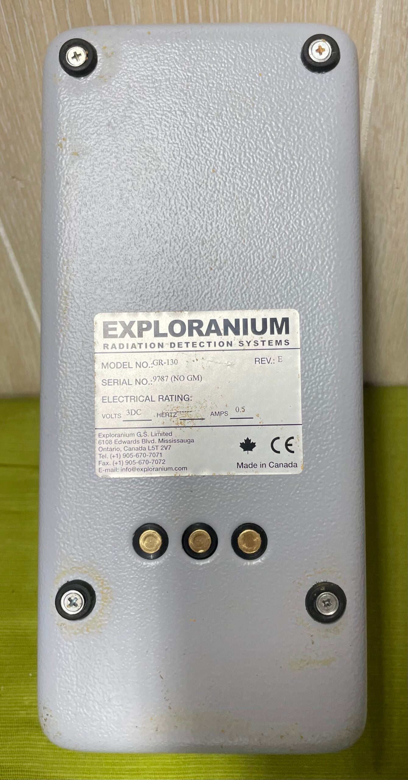 Exploranium GR-130 MiniSpec