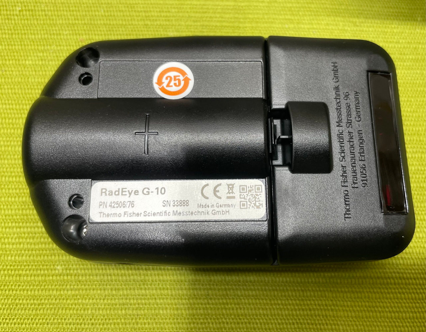 Thermo Scientific RadEye G-10 Portable Dose and Dose Rate Meter
