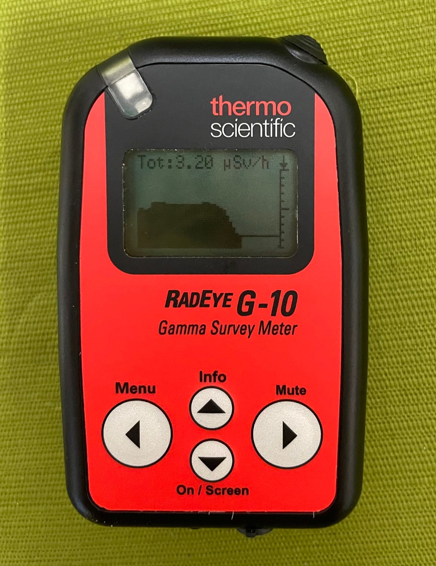 Thermo Scientific RadEye G-10 Portable Dose and Dose Rate Meter