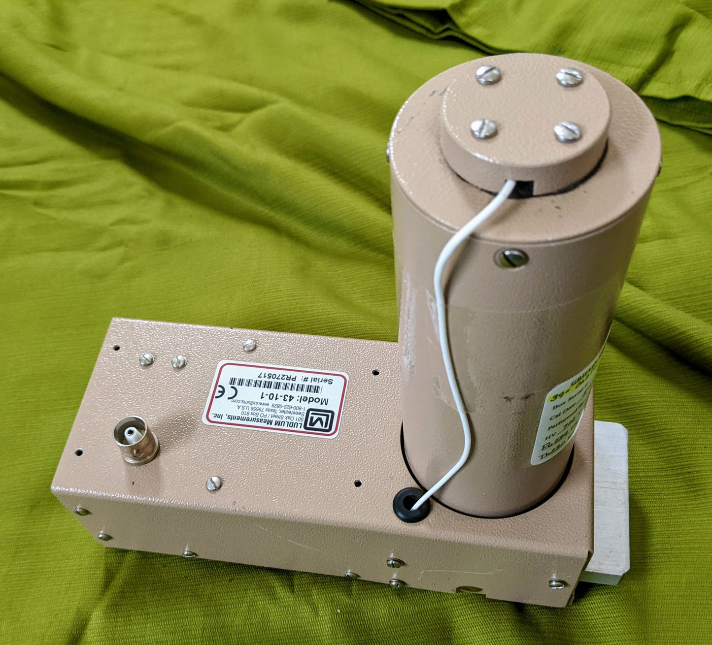 Ludlum Model 43-10-1 Alpha-Beta Sample Counter - USED