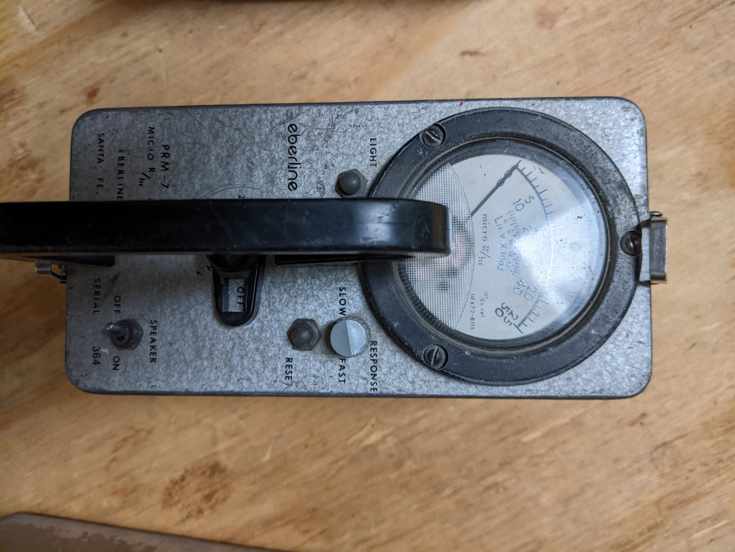 Eberline PRM-7 Meter