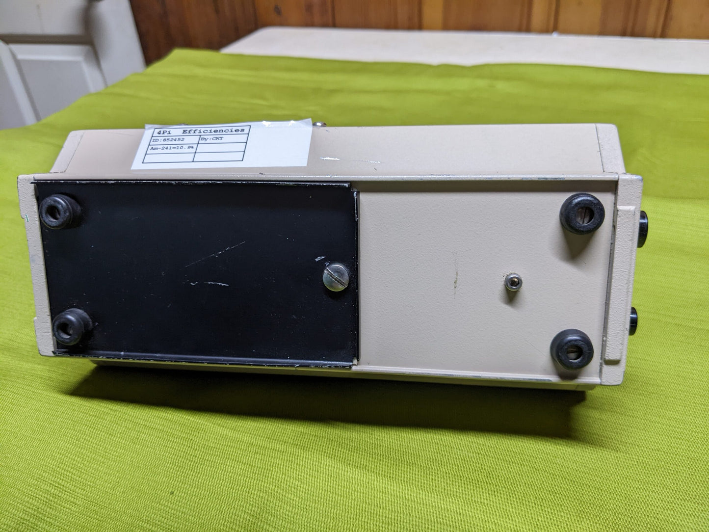 Eberline E-600 Portable Radiation Monitor. Scaler/Ratemeter with Eberline Smart Connection