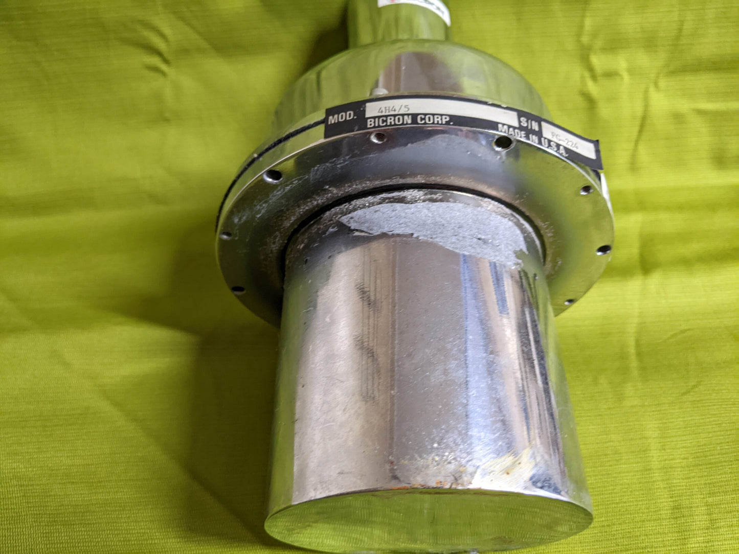 Bicron 4H4/5 NaI(Tl) Sodium Iodide Gamma Scintillator detector probe