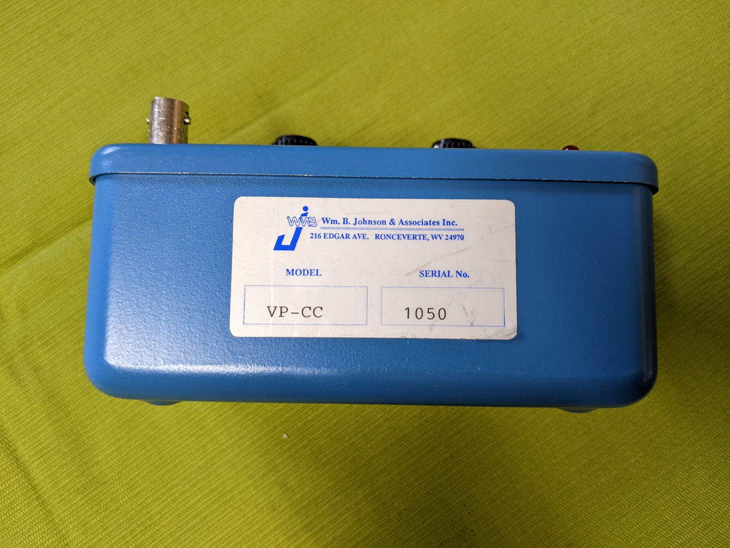 WM B Johnson Varipulser VP-CC