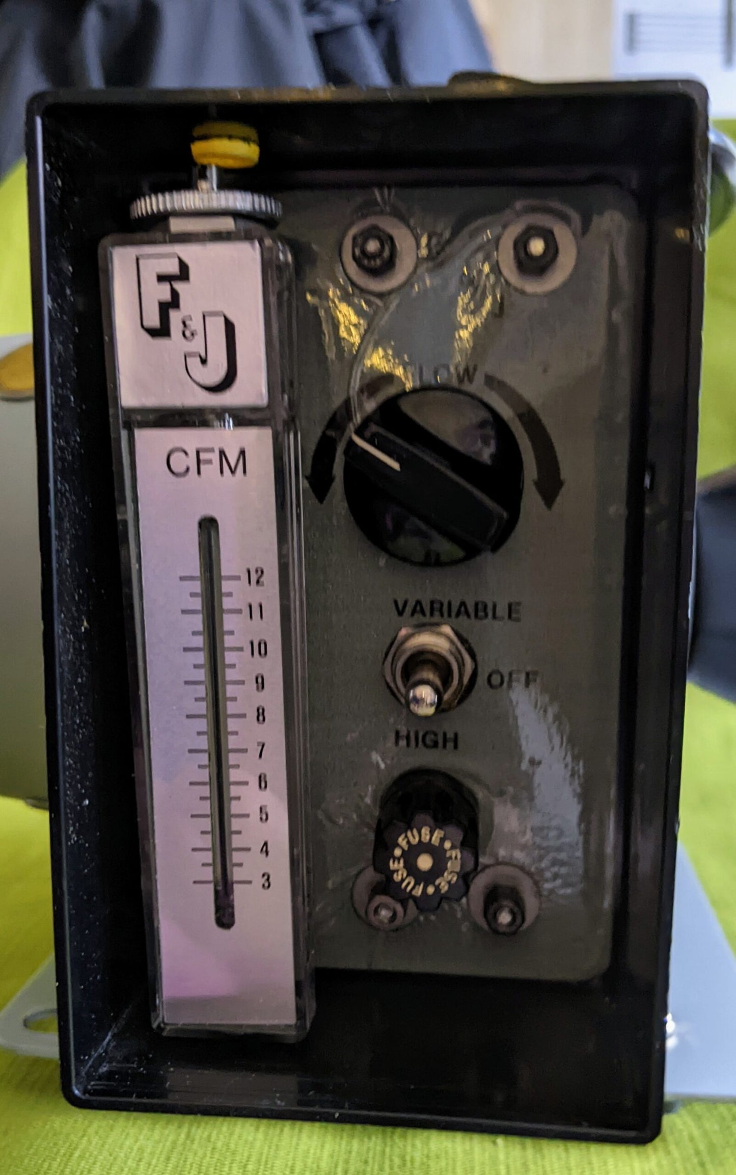 F&J HIGH VOLUME AIR SAMPLER MODEL HV-1