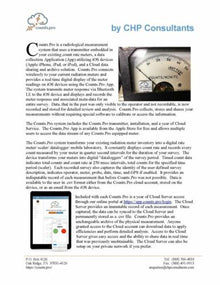 Radiation Alert Inspector WITH CountsPro, Transfer All Your Counts to the Cloud