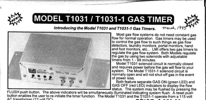 Ludlum Model 1031-1 Gas Timer