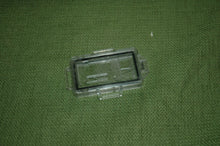 Used Polymar ISA Hanger for Panasonic UD-802 dosimeters. Clear, Single Window, No clip