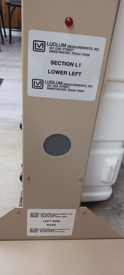 Ludlum Model 52 Portable radiation portal monitor in carry case