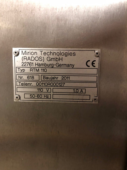 RADOS (Mirion) RTM-110 Hand and Foot Monitor with Beta Scintillator Detectors (RBP)