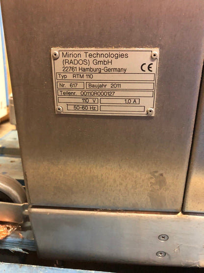 RADOS (Mirion) RTM-110 Hand and Foot Monitor with Beta Scintillator Detectors (RBP)