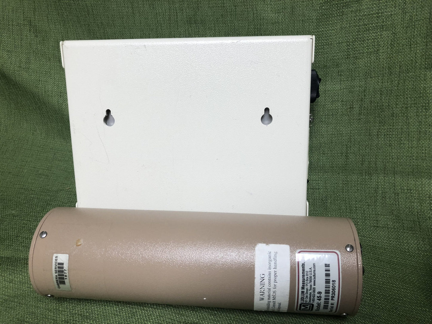 Ludlum Model 375-9 Area Monitor with Model 45-9 Ion Chamber for Pulsed Fields
