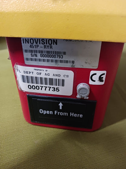 Inovision Pressurized uR Ion Chamber Survey Meter 451P-RYR