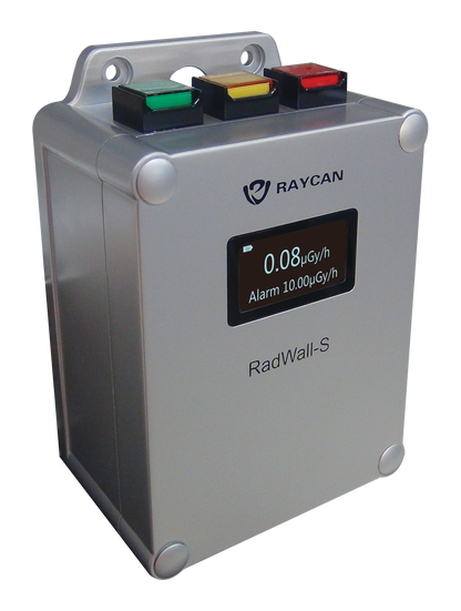 RAYCAN RADWALL-S Radiation Area Monitor with datalogging capability and wireless networking - New