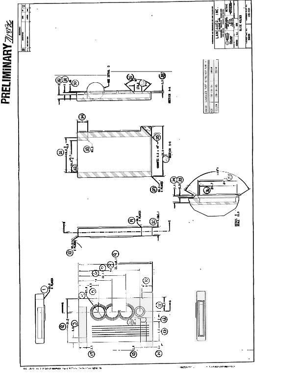 Alnor/RADOS Loose Chip dosimeter Holders - Refurbished