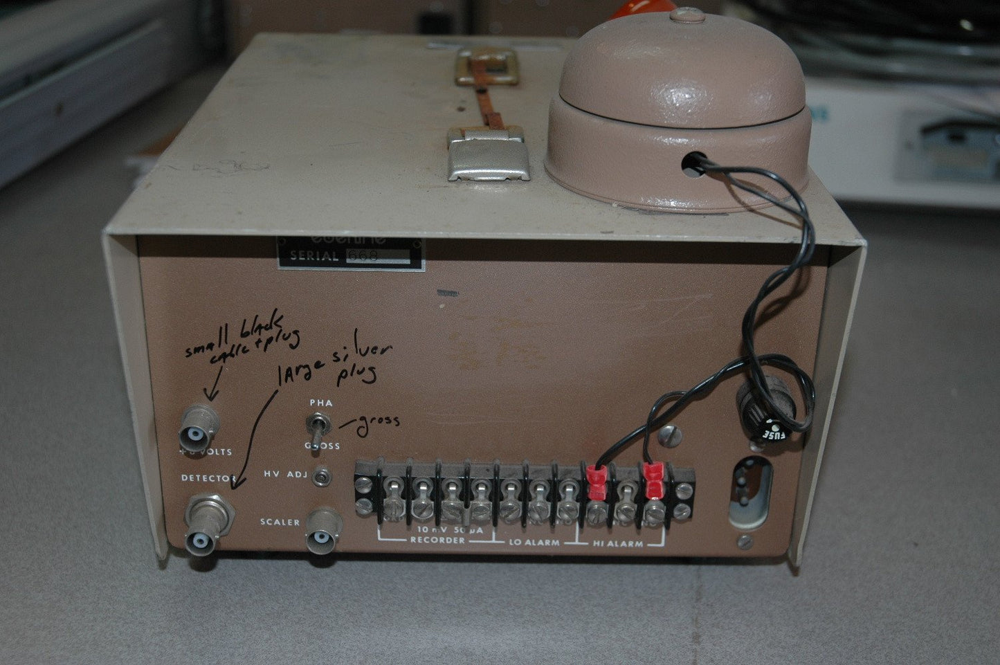 Eberline RM-16 Alarming Radiation Monitor - USED