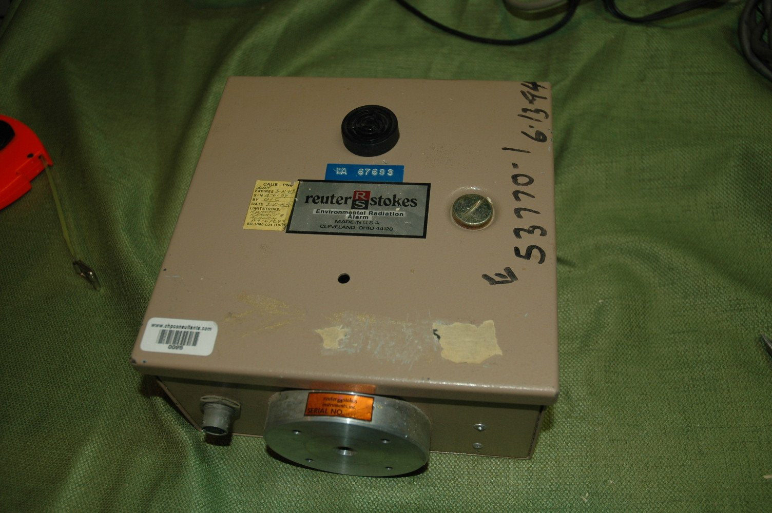 Reuter Stokes Environmental Radiation Alarm