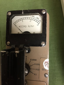 Ludlum Model 12S MicroR meter - Environmental Radiatiom Monitor