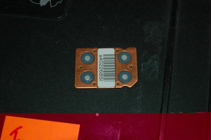 Harshaw 7776H Cu,P doped LiF cards. 4-element TLD cards sensitive down to 1 mrem