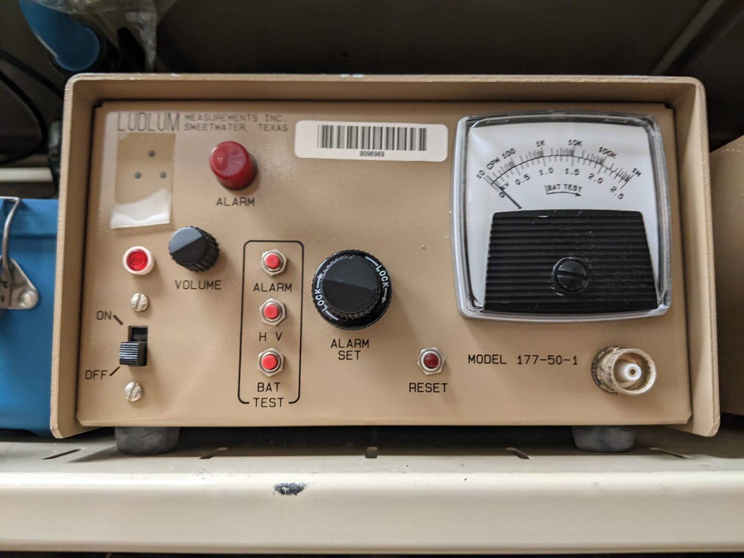 Ludlum Model 177-50-1 Benchtop Counter