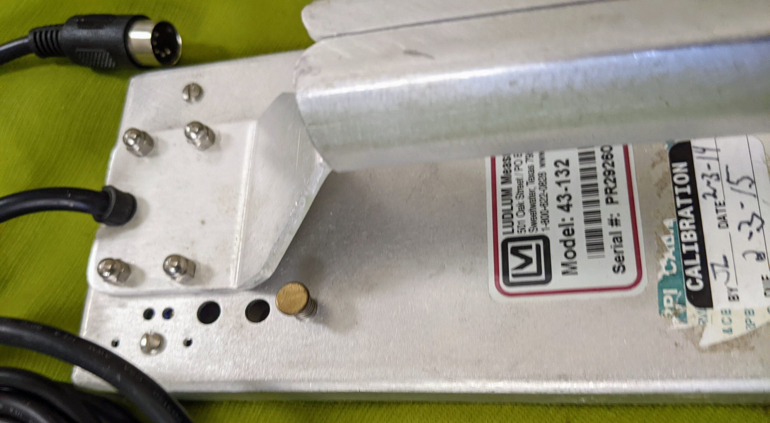 Ludlum Model 43-132 High Range Alpha Ion Chamber