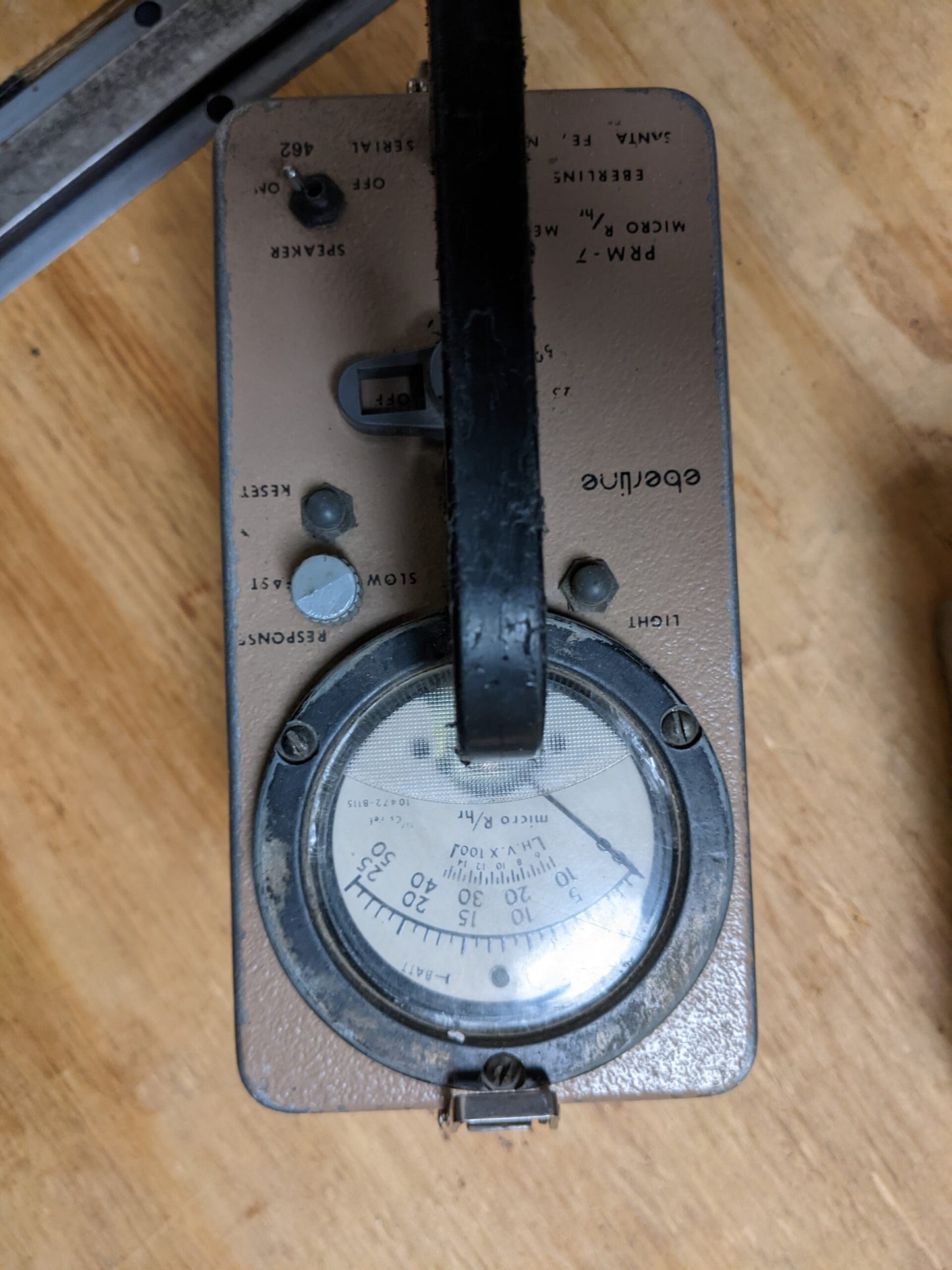 Eberline PRM-7 Meter