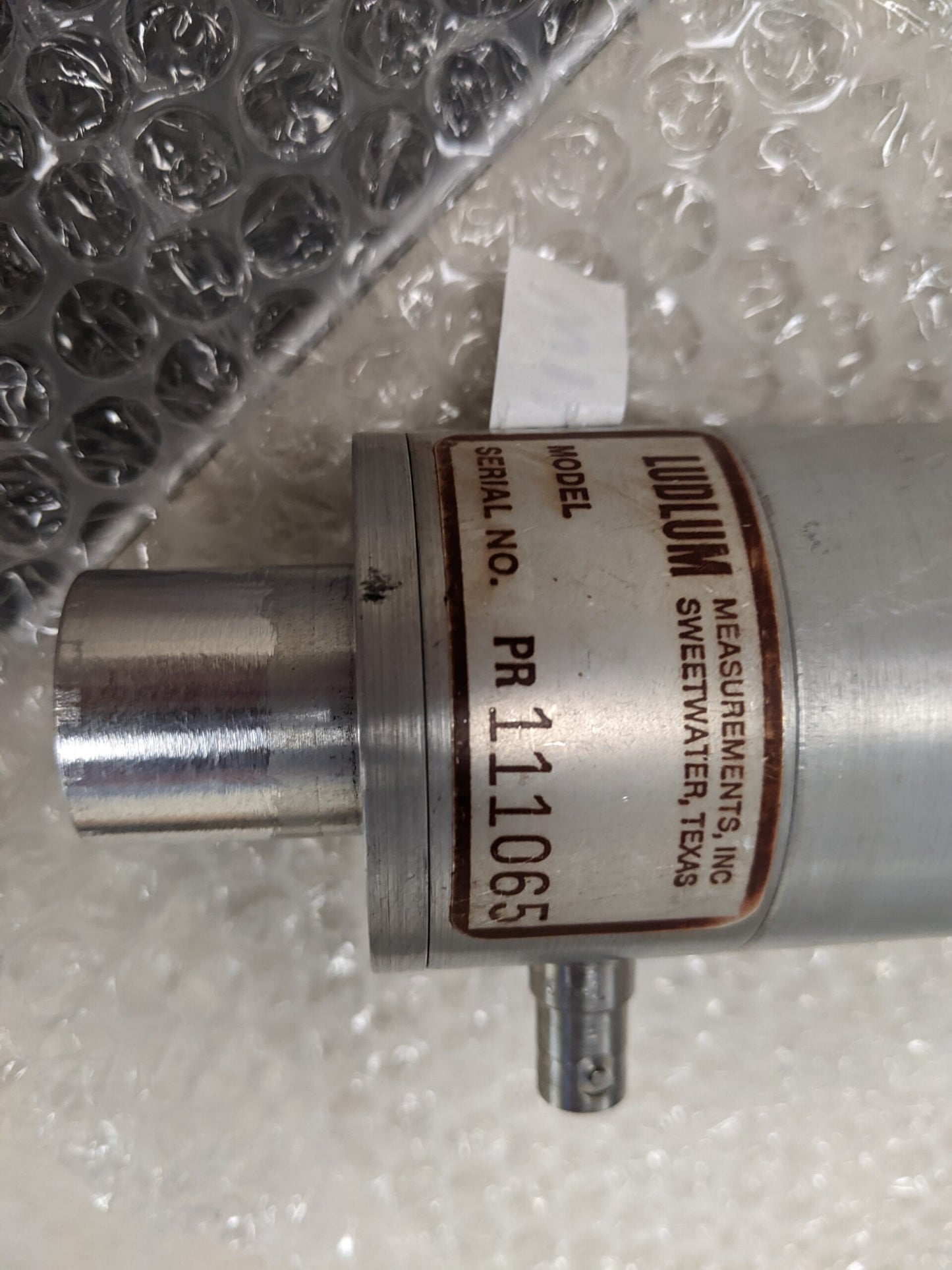 Ludlum 42-5 neutron scintillation probe