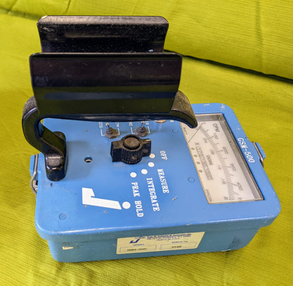 WM B Johnson GSM-500 MICROPROCESSOR SURVEY METER