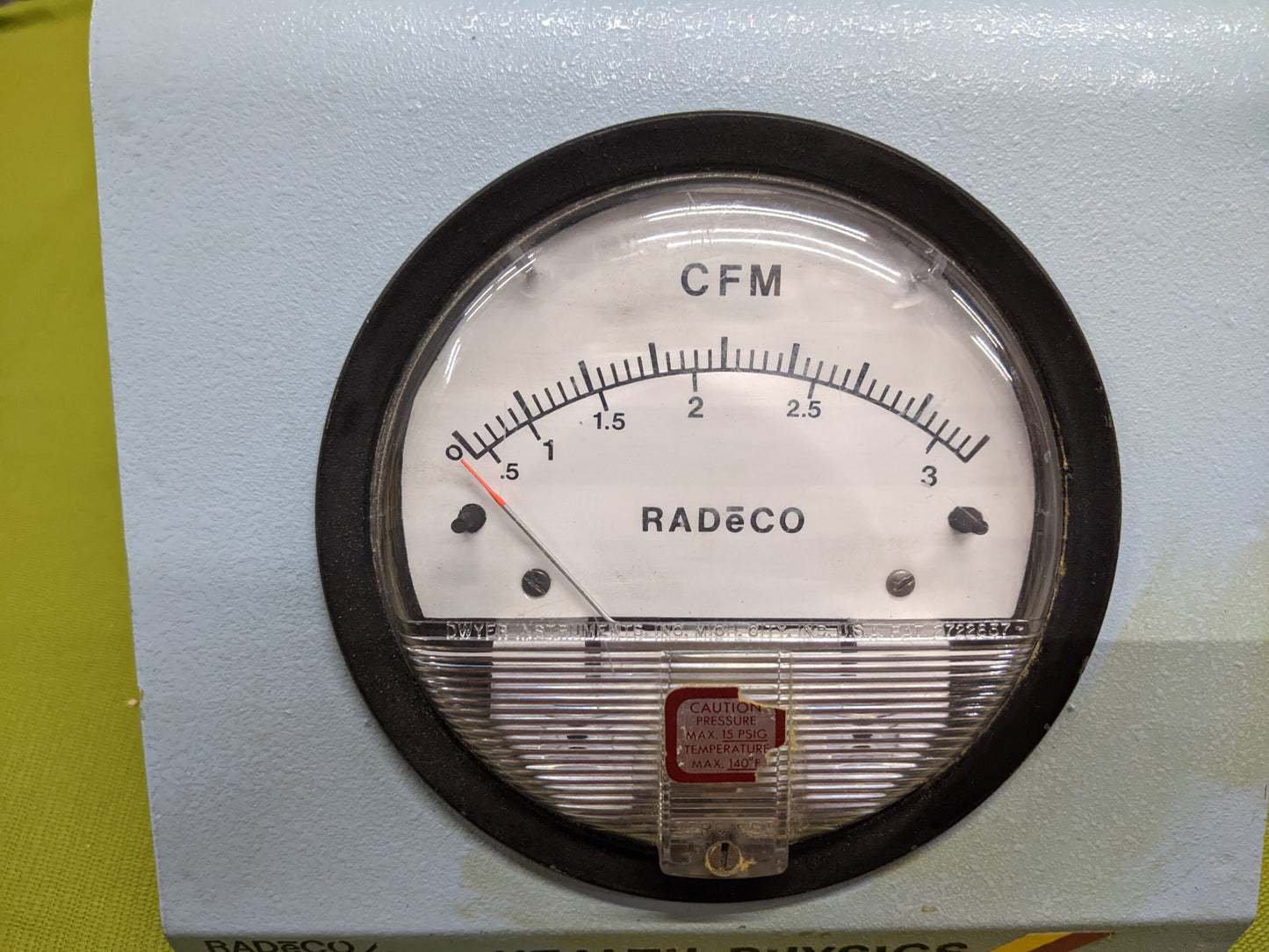 Radeco SAIC Air Flow Calibrator Model C812