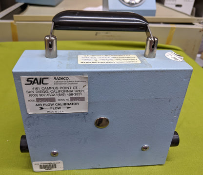 Radeco SAIC Air Flow Calibrator Model C812