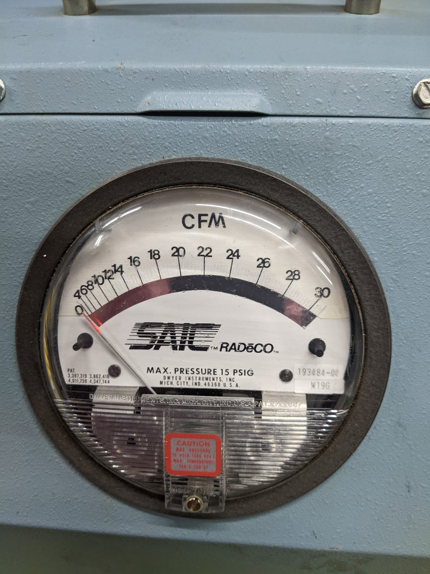 Radeco Air Flow Calibrators Model C-8528